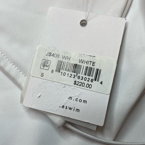 Jade Swim Micro Naomi Swimsuit white Small - Picture 7 of 10